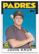 John Kruk 1986 Topps Traded Rookie Card 56T