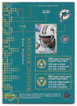 Dan Marino 2005 Upper Deck Legends Strictly Business Card SB7