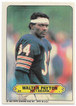 Walter Payton 1983 Topps Sticker Insert Card 24 Walter Payton 1983 Topps Sticker Insert Card 24