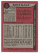 Mike Gale 1979-80 Topps Card 122