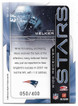 Wes Welker 2008 Donruss Elite Stars Card S-12 50/400