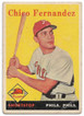 Chico Fernandez 1958 Topps Card 348