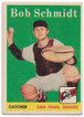 Bob Schmidt 1958 Topps Card 468