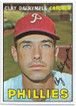 Clay Dalrymple 1967 Topps Card 53 A