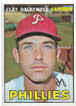 Clay Dalrymple 1967 Topps Card 53 B