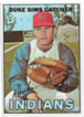 Duke Sims 1967 Topps Card 3 B