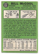 Bill McCool 1967 Topps Card 353