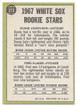 Duane Josephson/Fred Klages Chicago White Sox 1967 Topps Rookie Card 373 B