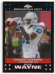 Reggie Wayne 2007 Topps Chrome Refractor Card TC43