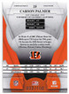 Carson Palmer 2008 Leaf Certified Materials Mirror Red Card 25 037/100