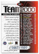 Cris Carter 2000 Score Team 2000 Card TMO3 0667/1500
