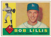 Bob Lillis 1960 Topps Card 354