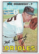 Copy of Moe Drabowsky 1967 Topps Card 125 (b)