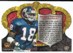Amani Toomer 1996 Pacific Crown Royale Silver Rookie Card CR-131