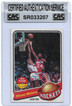 Moses Malone Houston Rockets Autographed Card CAS COA