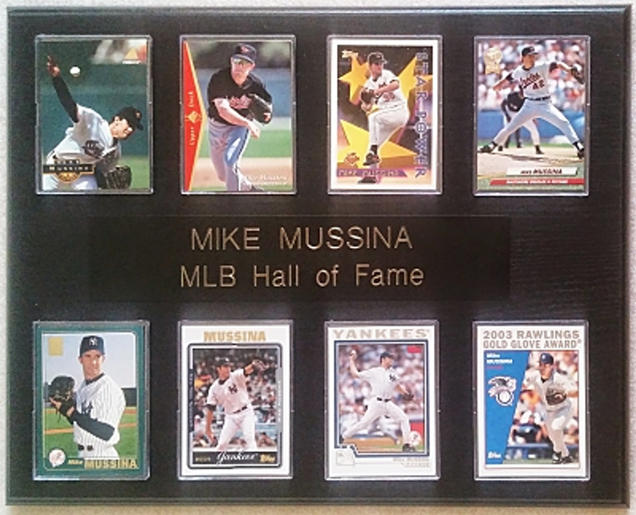 Mike Mussina Hall of Fame Signed 8x10 Photograph 