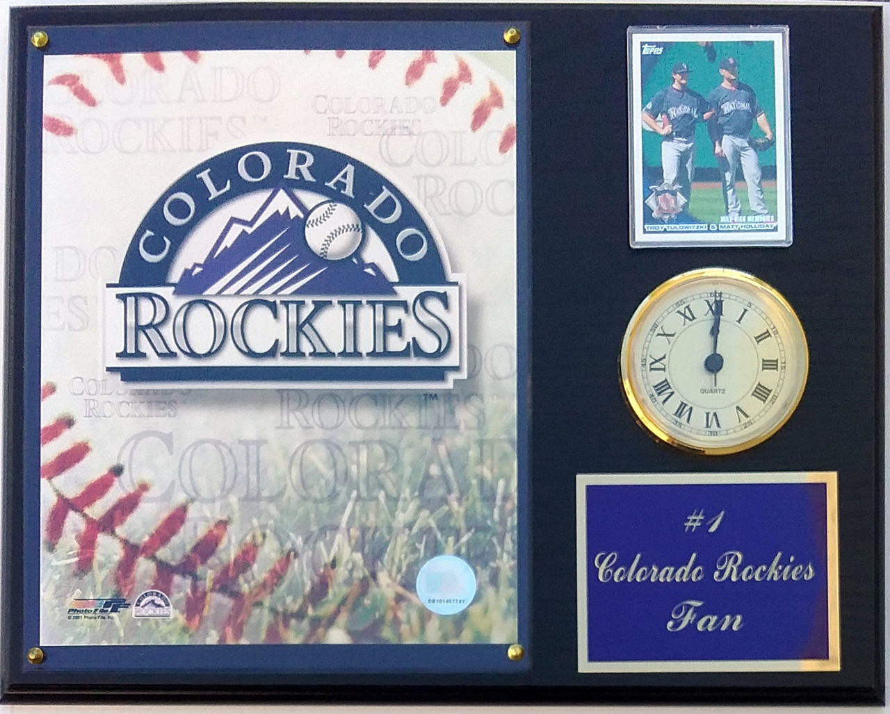 Andres Galarraga Colorado Rockies 12x15 Player Plaque - 3 PHOTO OPTIONS!