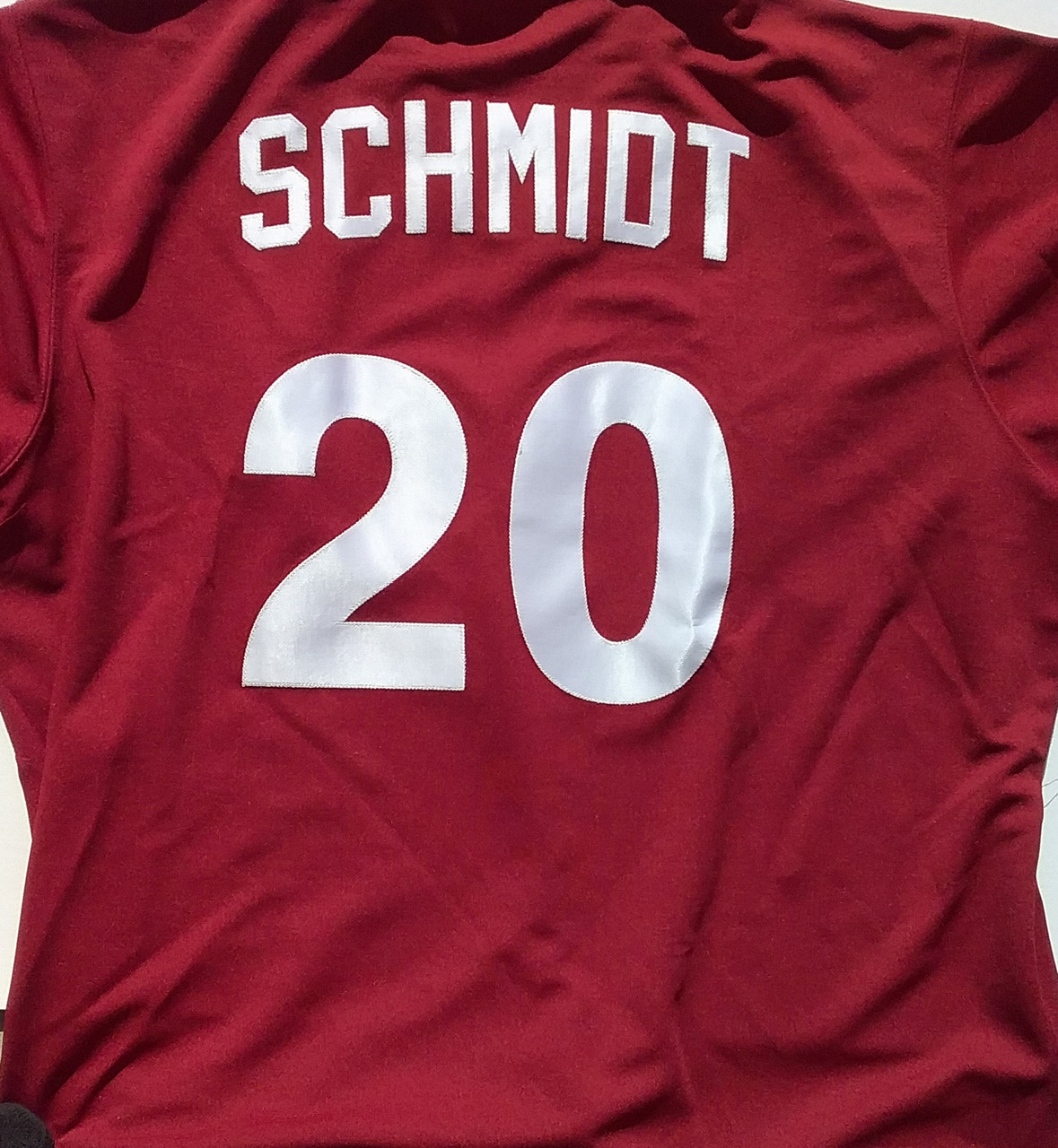 Mike Schmidt Philadelphia Phillies Mitchell & Ness Cooperstown Collection  Size 2X Jersey