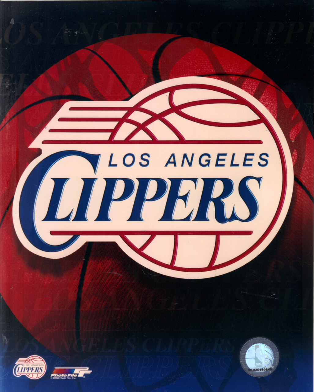 pic Clippers Logo los angeles clippers logo 8x10 photo