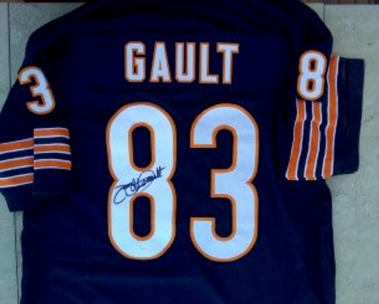 Willie Gault Autographed Chicago Bears Jersey COA JSA