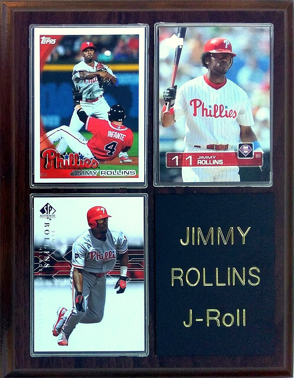 Jimmy Rollins Baseball Trading Cards