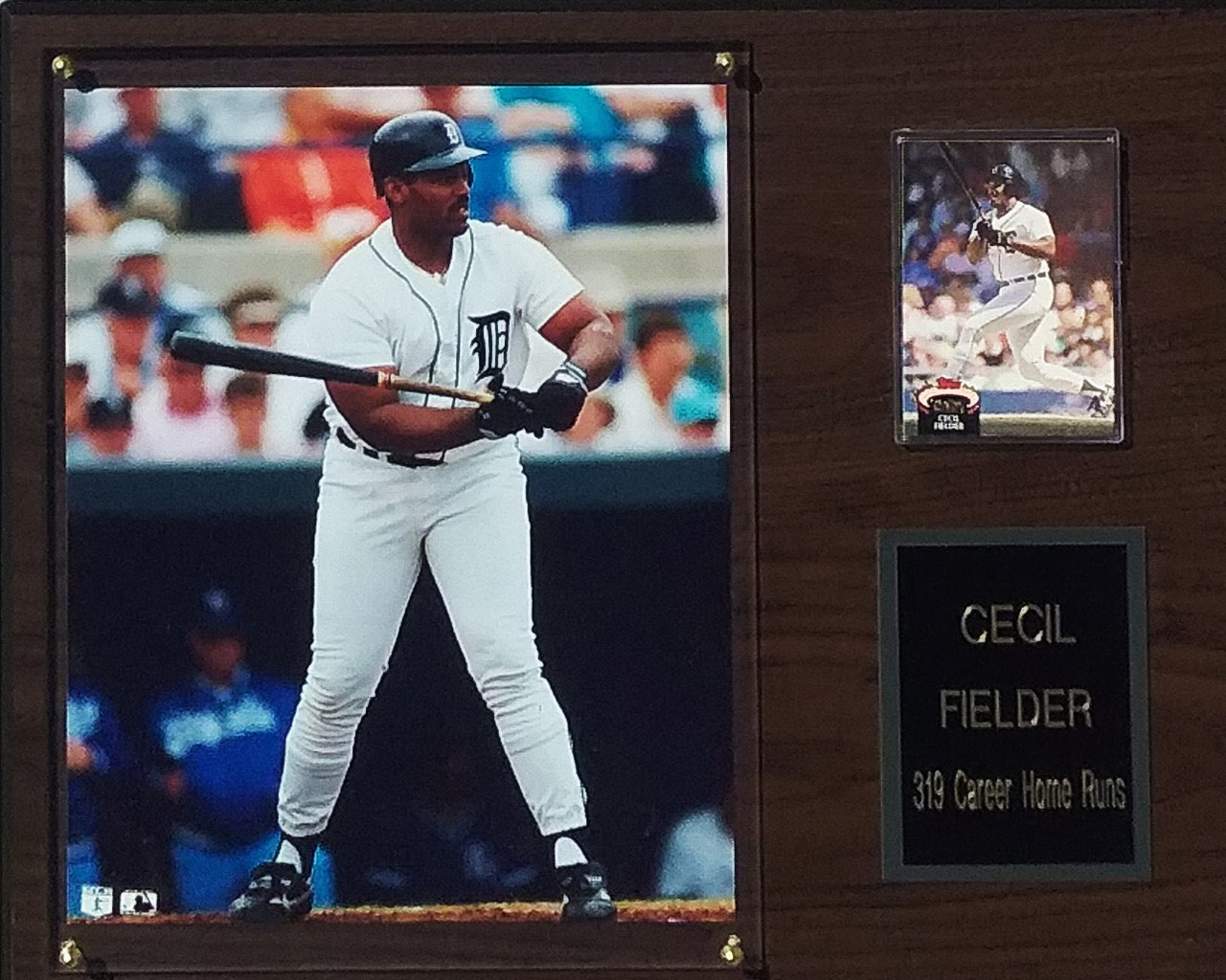 Cecil Fielder Detroit Tigers 12x15 Player Plaque - 2 PHOTO OPTIONS!