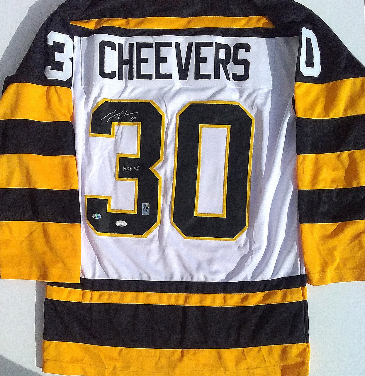 gerry cheevers jersey