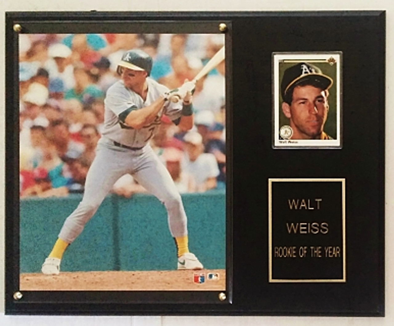 Walt Weiss Autographed Singles, Signed Walt Weiss Inscripted Singles