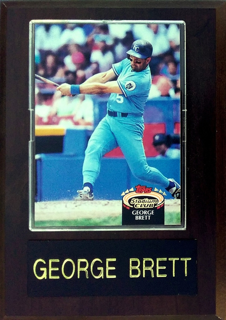 George Brett Kansas City Royals 12'' x 15'' Plaque