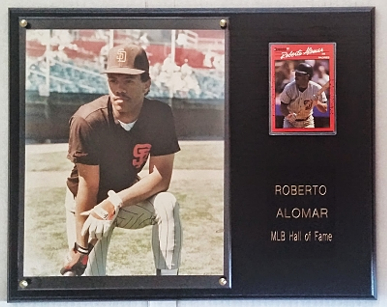 Roberto Alomar San Diego Padres 12x15 Player Plaque