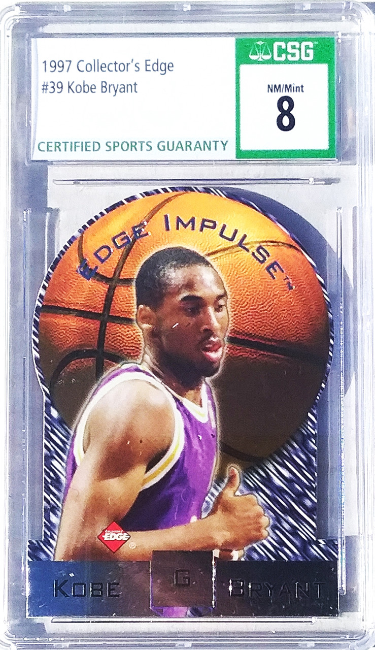 Sold at Auction: 1997 SB KOBE BRYANT Rookie Superstar Autograph Card w/#8  Inscription - BOLD Auto! Whaat?