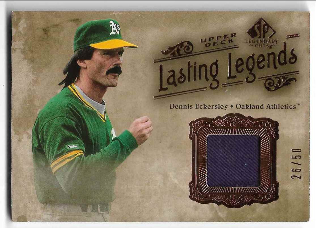 Dennis Eckersley 2005 SP Legendary Cuts Lasting Legends Jersey Card LL-DE  26/50