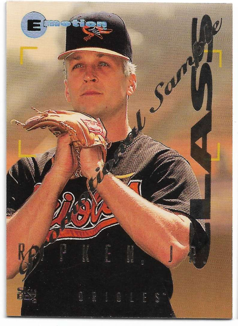 1996 FLEER EMOTION-XL CAL RIPKEN JR＃8 現品限り一斉値下げ 