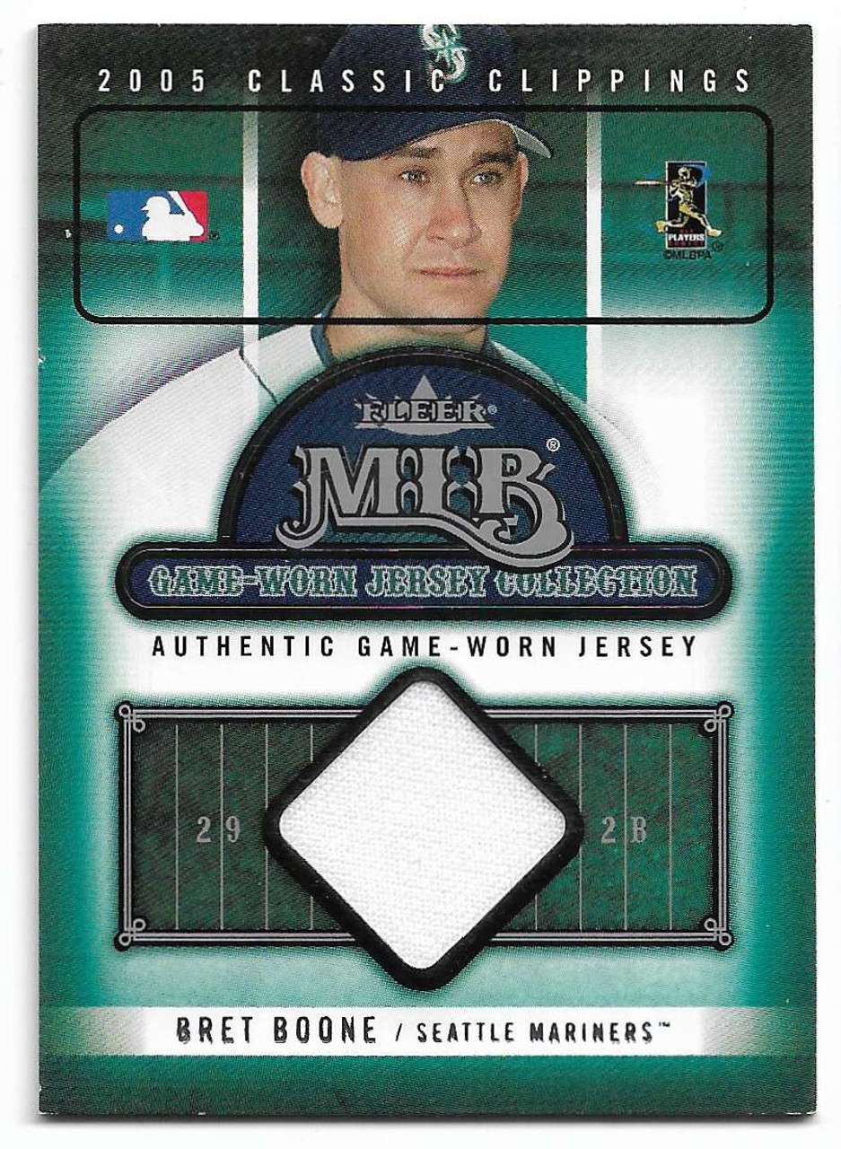 Bret Boone 2005 Fleer Classic Clippings MLB Collection Card 29 29/72