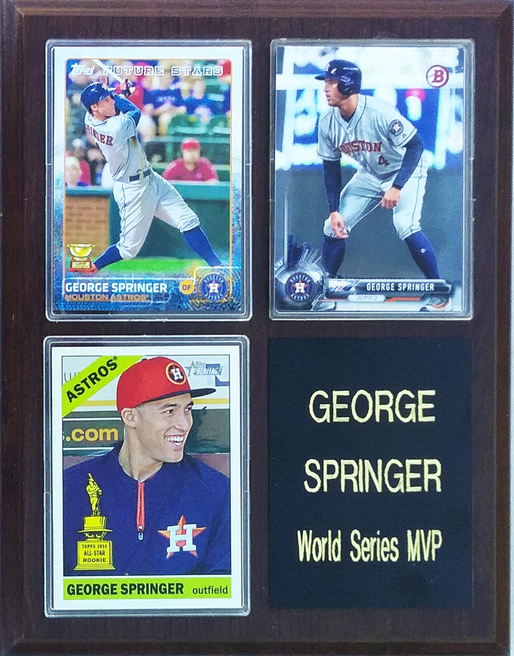  Houston Astros Baseball Cards: George Springer, Jose