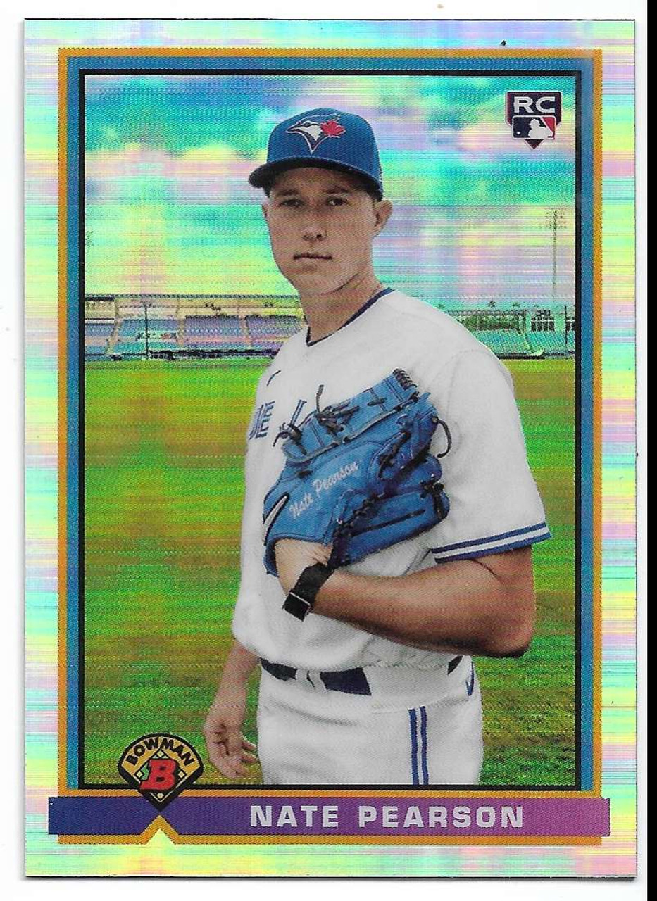 Nate Pearson 2021 Bowman 1991 Retro Rookie Card 91B-NP