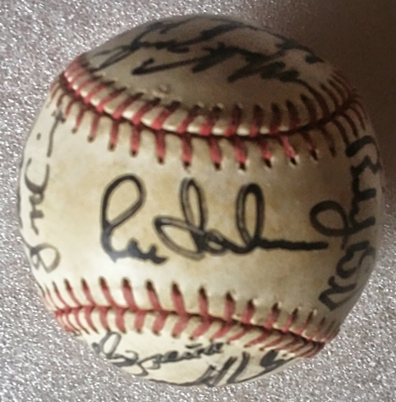 Florida Marlins 1995 Team-Signed Game-Used Baseball