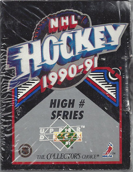 1990-91 NHL Hockey Upper Deck High Series Factory Set