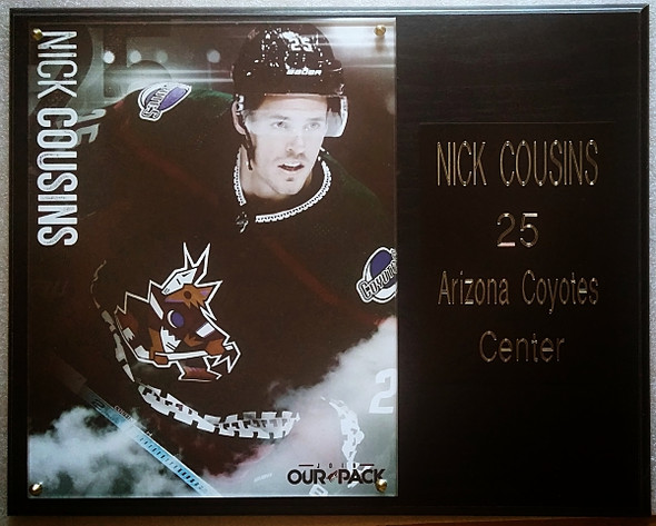 Nick Cousins Phoenix Coyotes 12x15 Player Plaque