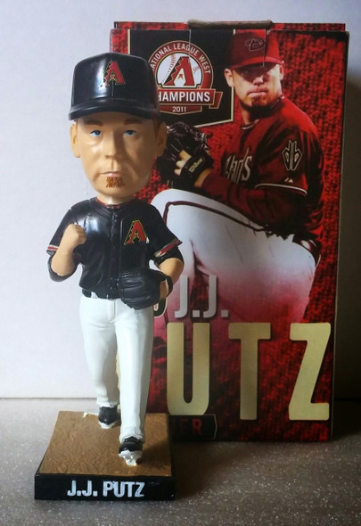 J.J. Putz 2012 Arizona Diamondbacks Bobblehead w/Box