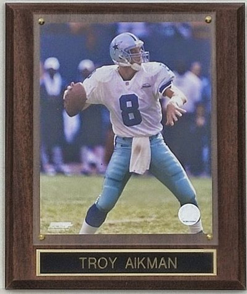 Troy Aikman Dallas Cowboys Photo Plaque