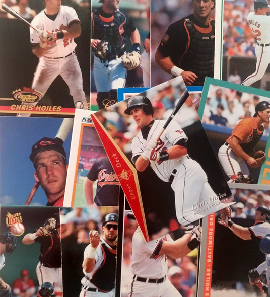 Chris Hoiles 20-Card Set with 2-Piece Acrylic Case