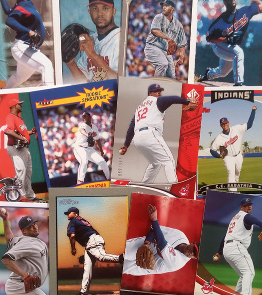 CC Sabathia 20-Card Set with 2-Piece Acrylic Case