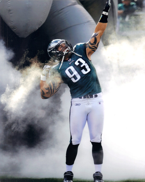 Jason Babin Philadelphia Eagles 8x10 Photo