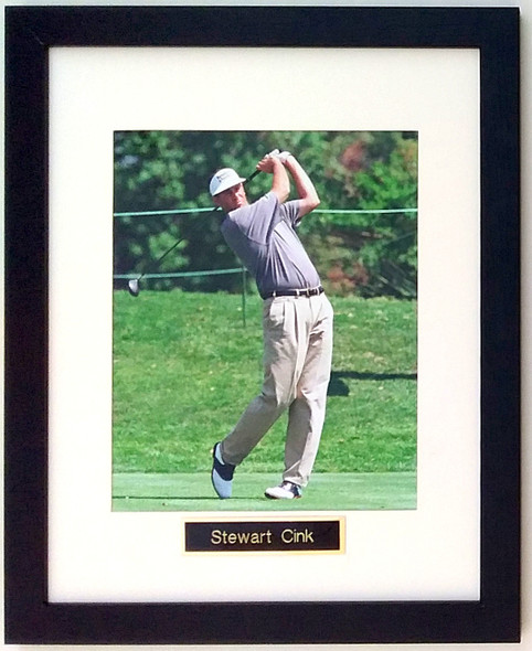 Stewart Cink PGA Pro 8x10 Photo Matted in an 11x14 Frame