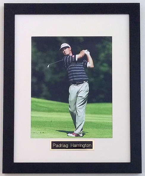 Padraig Harrington PGA Pro 8x10 Photo Matted in an 11x14 Frame