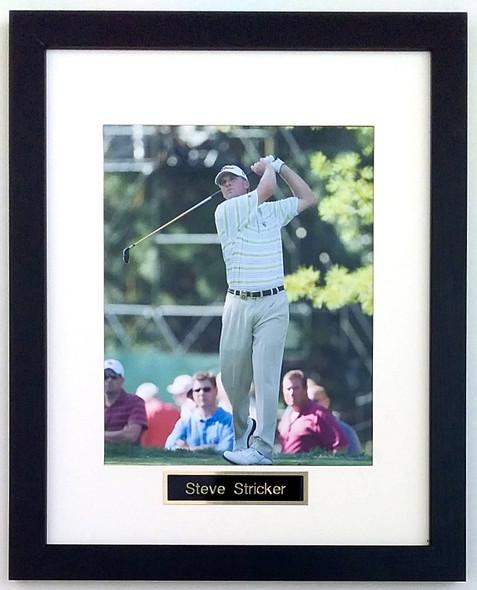 Steve Stricker PGA Pro 8x10 Photo Matted in an 11x14 Frame