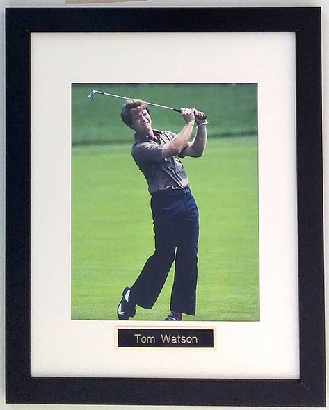 Tom Watson former PGA Pro 8x10 Photo Matted in an 11x14 Frame
