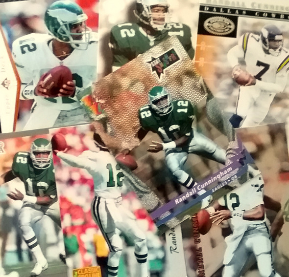 Randall Cunningham 20-Card Set with 2-Piece Acrylic Case