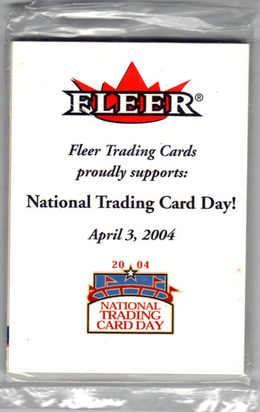 2004 Fleer National Trading Card Day Factory-Sealed Set 